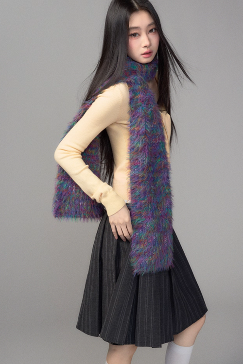 College Style Pleated Skirt