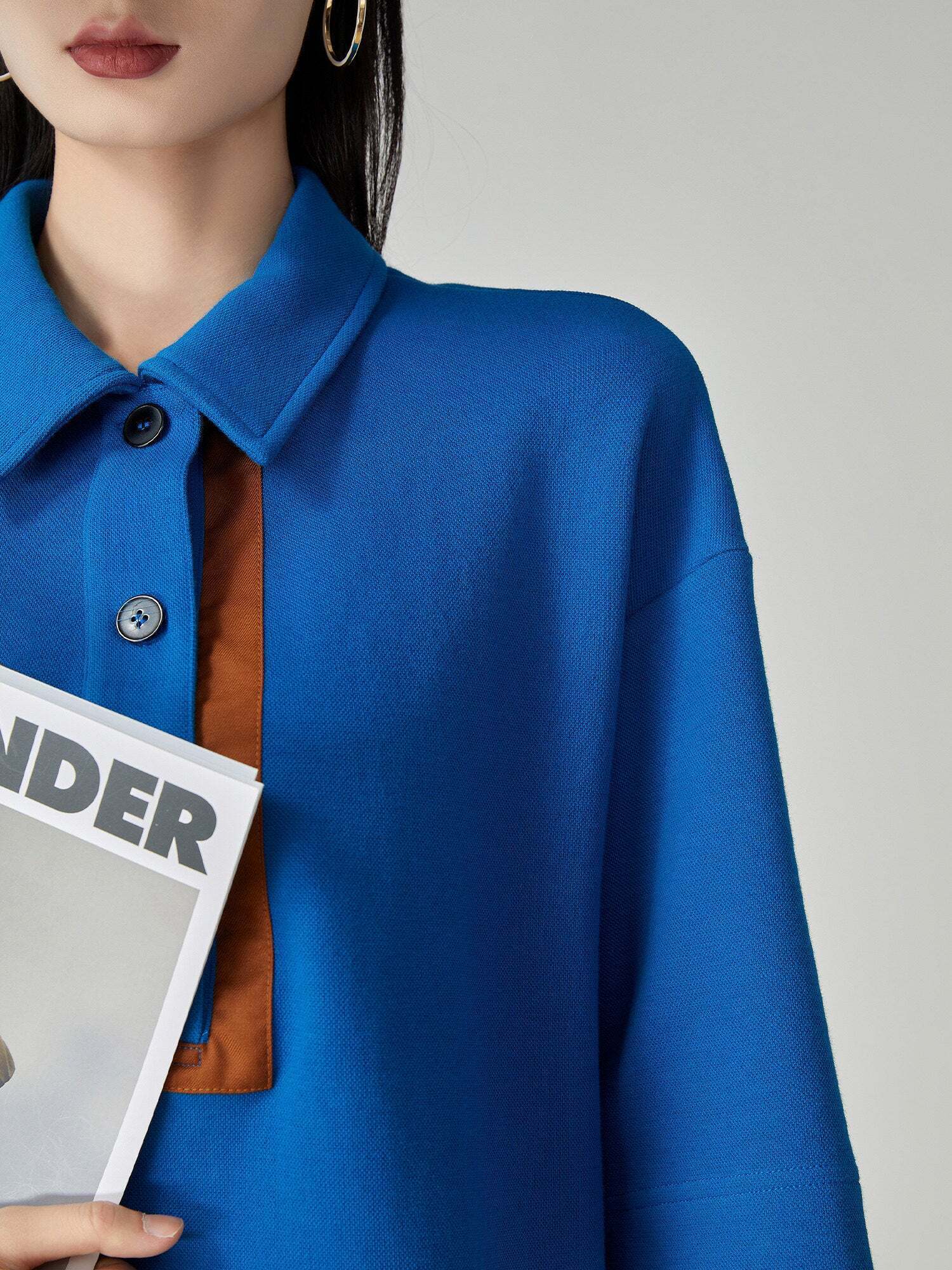 Color-Block Retro Polo Shirt Color-Block Retro Polo Shirt