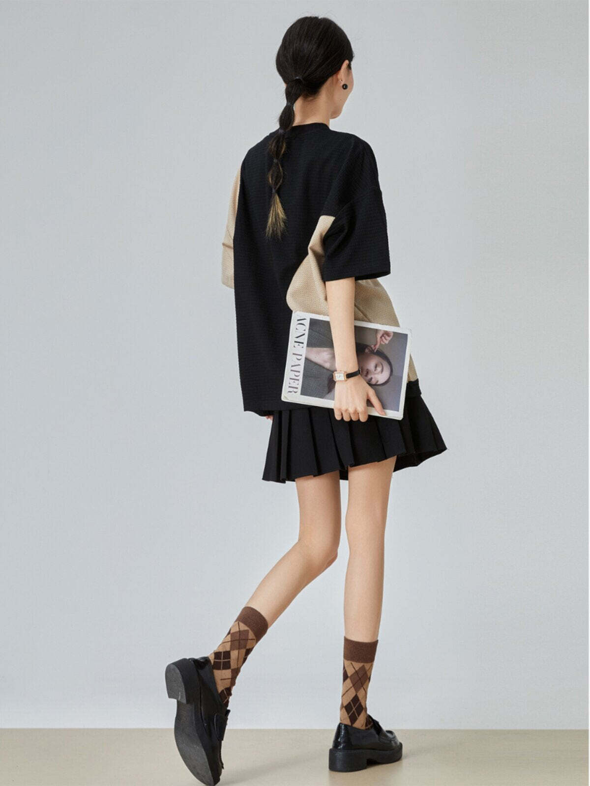 Color Blocking Short Sleeve T-Shirt Color Blocking Short Sleeve T-Shirt