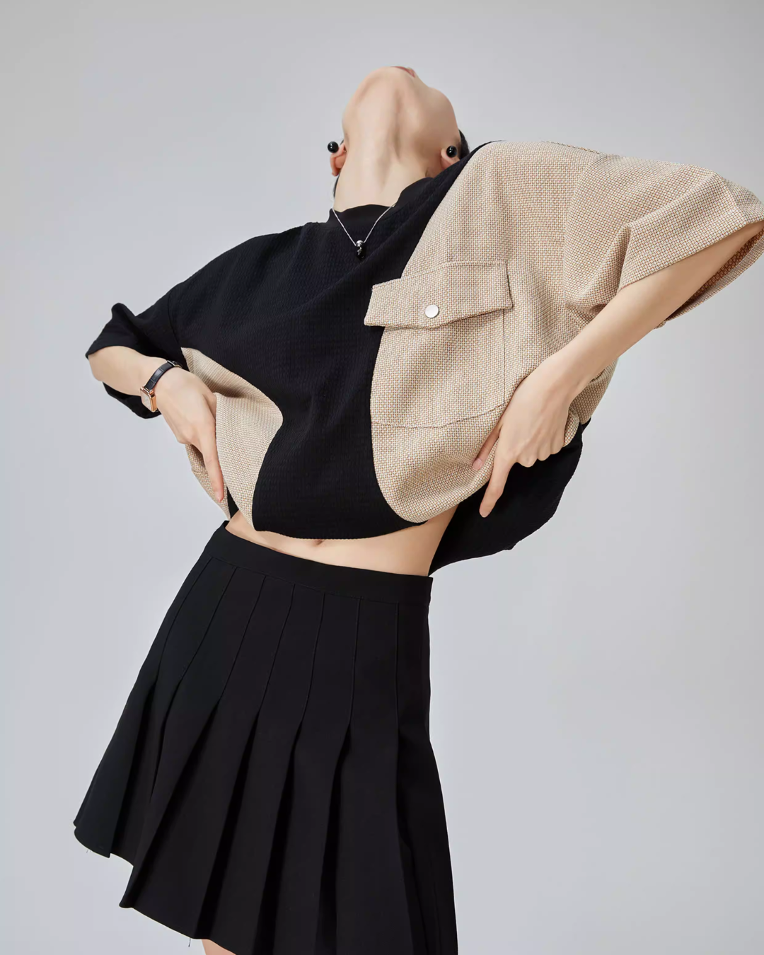 Color Blocking Short Sleeve T-Shirt Color Blocking Short Sleeve T-Shirt