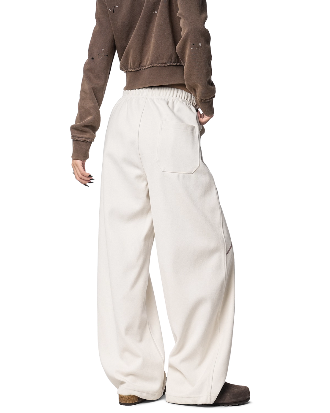 Color Contrast Stitch Sweat Pants Color Contrast Stitch Sweat Pants