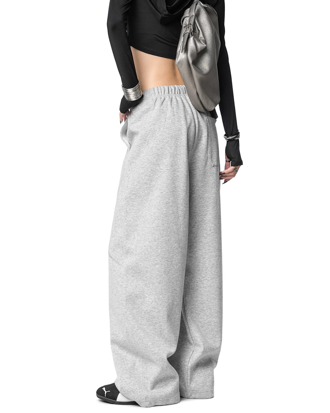 Color Contrast Stitch Sweat Pants Color Contrast Stitch Sweat Pants