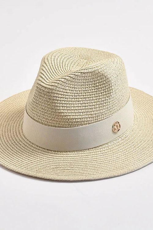 Contrast Band Fedora Hat