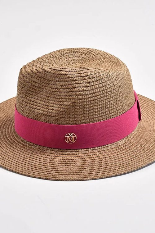 Contrast Band Fedora Hat