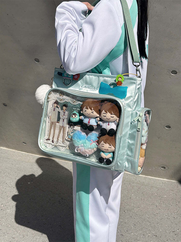 Convertible Ita Bag for Pin Display Convertible Ita Bag for Pin Display