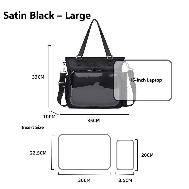 Convertible Ita Bag for Pin Display Convertible Ita Bag for Pin Display