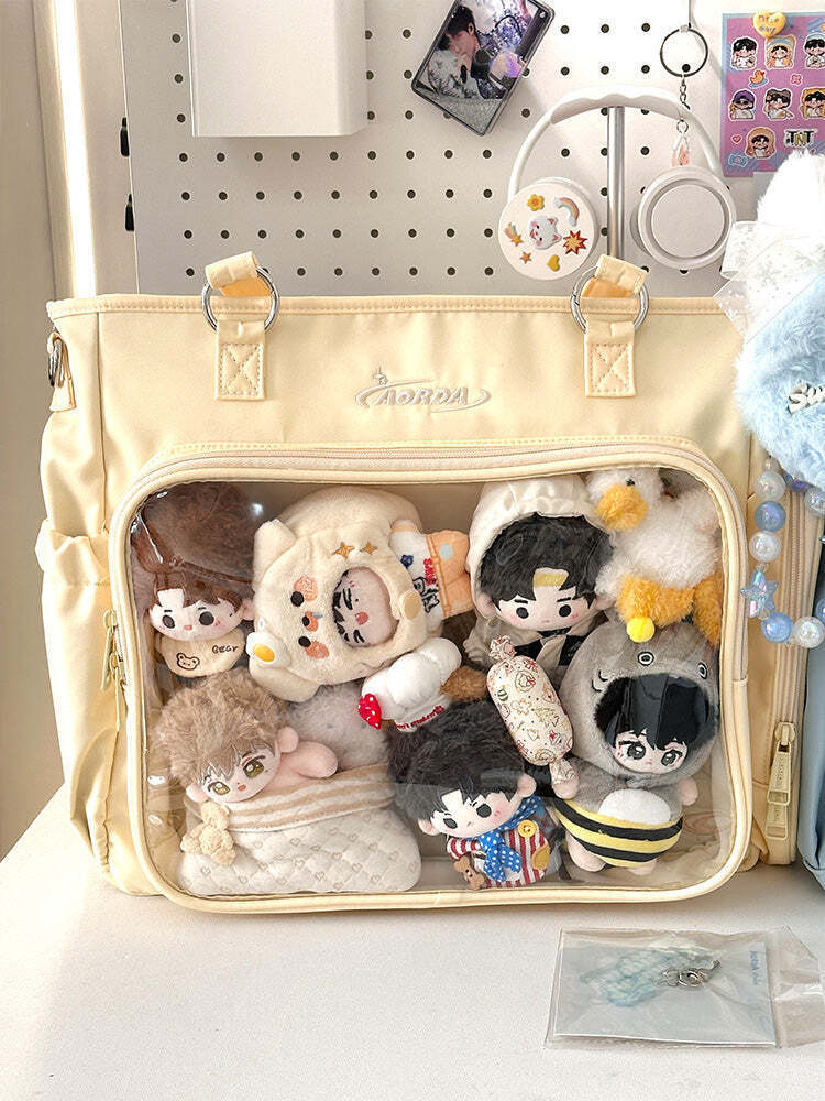Convertible Ita Bag for Pin Display Convertible Ita Bag for Pin Display