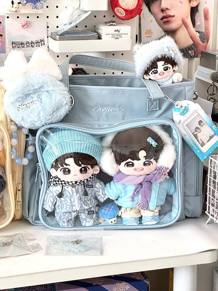 Convertible Ita Bag for Pin Display Convertible Ita Bag for Pin Display