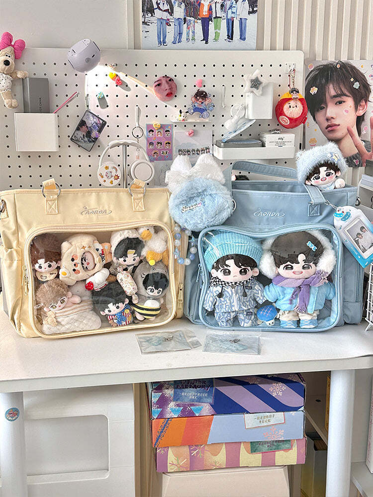 Convertible Ita Bag for Pin Display Convertible Ita Bag for Pin Display