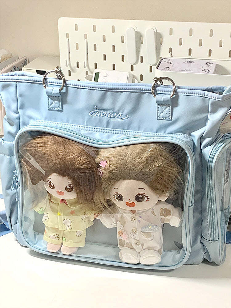 Convertible Ita Bag for Pin Display Convertible Ita Bag for Pin Display