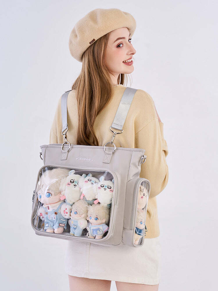 Convertible Ita Bag for Pin Display Convertible Ita Bag for Pin Display