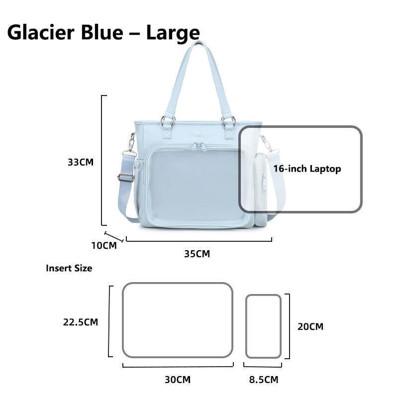 Convertible Ita Bag for Pin Display Convertible Ita Bag for Pin Display