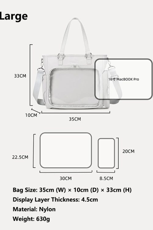 Convertible Ita Bag for Pin Display