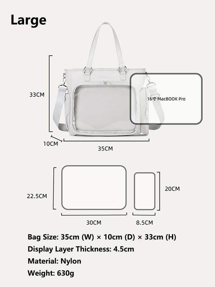 Convertible Ita Bag for Pin Display Convertible Ita Bag for Pin Display