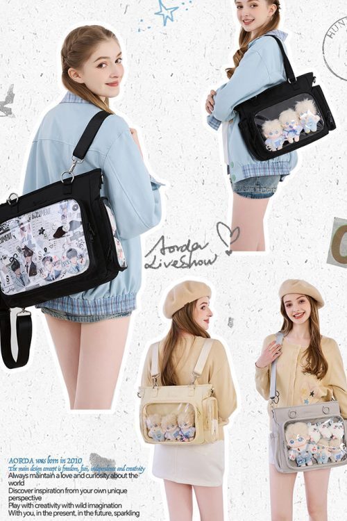 Convertible Ita Bag for Pin Display