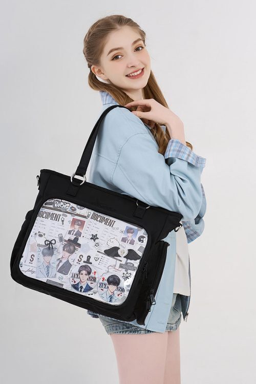 Convertible Ita Bag for Pin Display