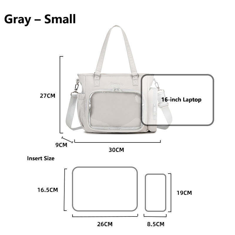 Convertible Ita Bag for Pin Display Convertible Ita Bag for Pin Display