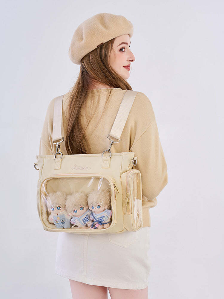 Convertible Ita Bag for Pin Display Convertible Ita Bag for Pin Display