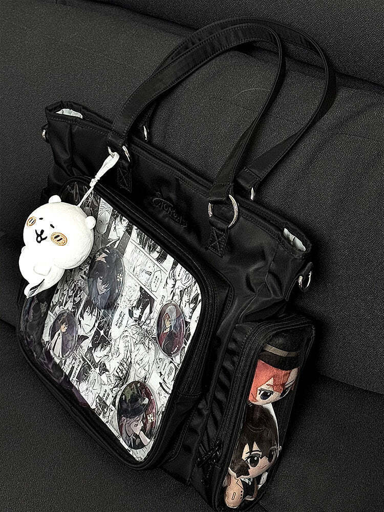 Convertible Ita Bag for Pin Display Convertible Ita Bag for Pin Display
