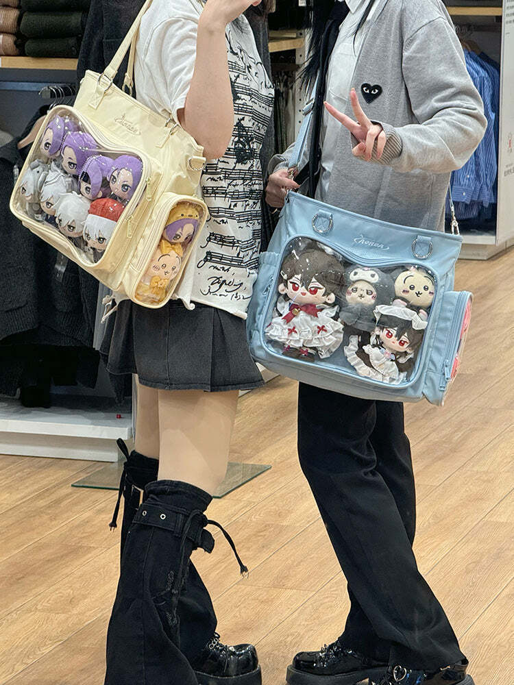 Convertible Ita Bag for Pin Display Convertible Ita Bag for Pin Display