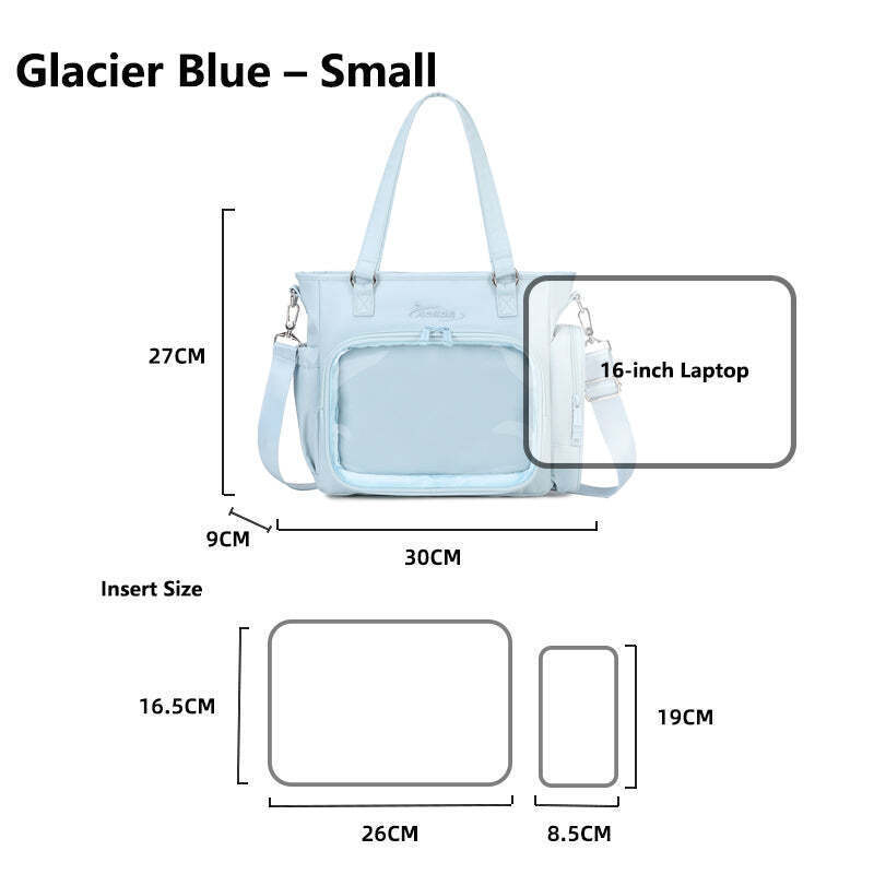 Convertible Ita Bag for Pin Display Convertible Ita Bag for Pin Display