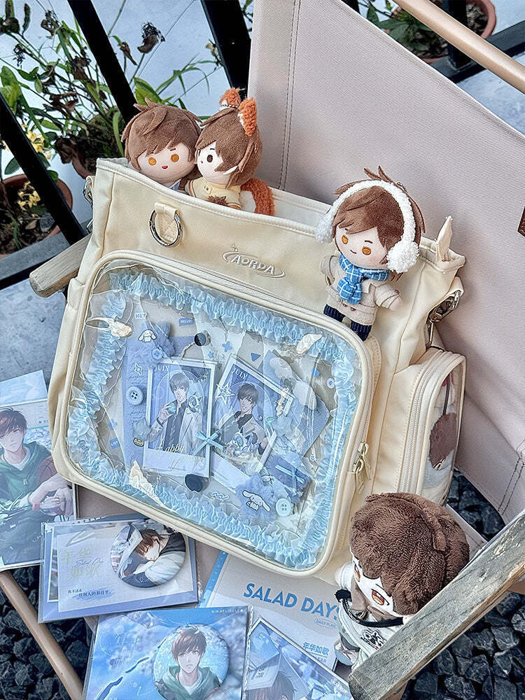 Convertible Ita Bag for Pin Display Convertible Ita Bag for Pin Display