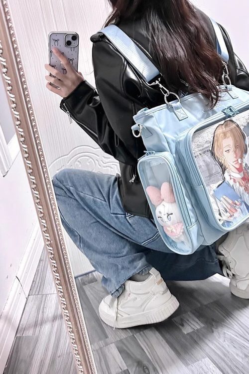 Convertible Ita Bag for Pin Display