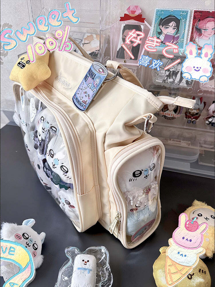 Convertible Ita Bag for Pin Display Convertible Ita Bag for Pin Display