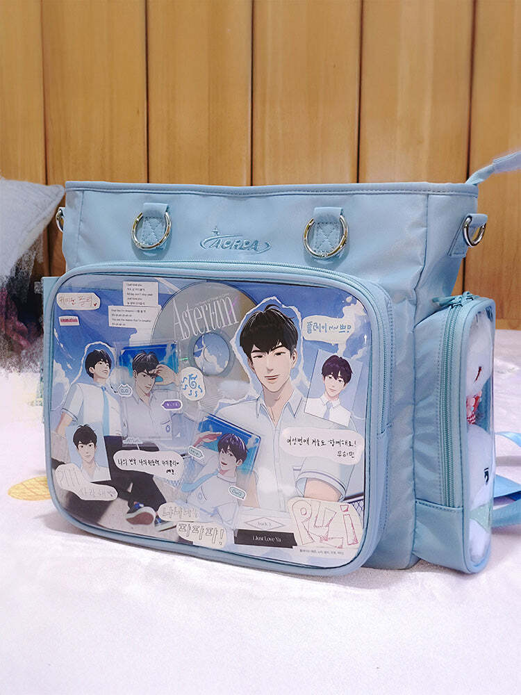 Convertible Ita Bag for Pin Display Convertible Ita Bag for Pin Display