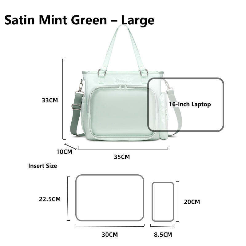 Convertible Ita Bag for Pin Display Convertible Ita Bag for Pin Display