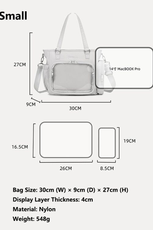 Convertible Ita Bag for Pin Display