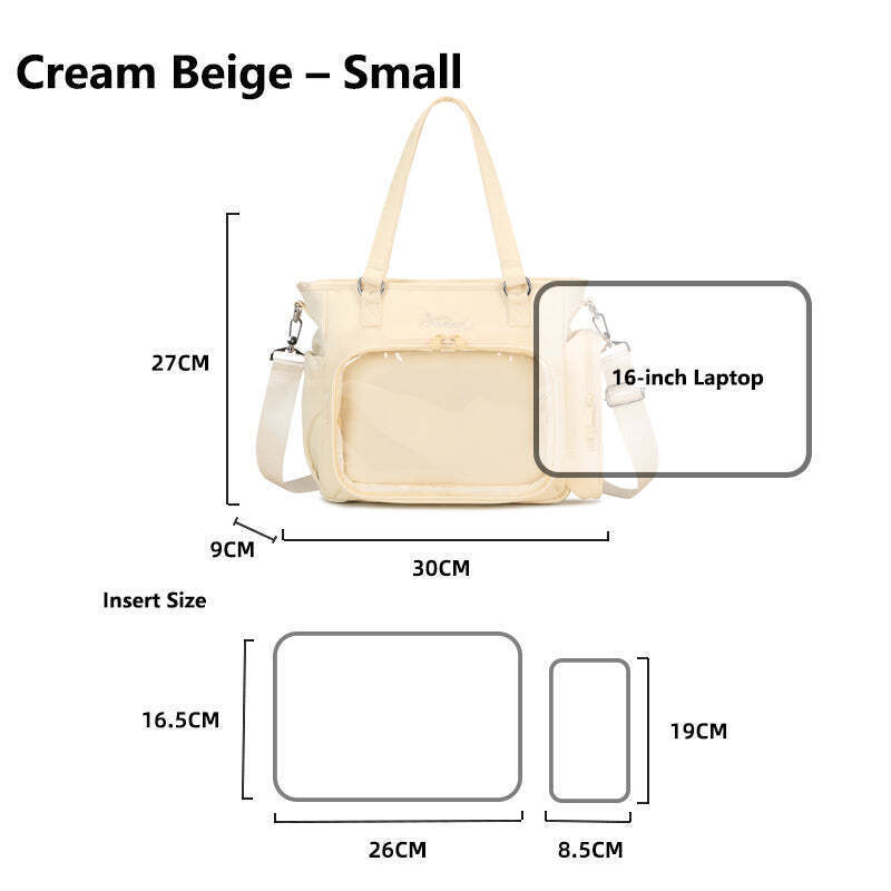 Convertible Ita Bag for Pin Display Convertible Ita Bag for Pin Display
