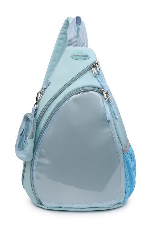 Convertible Ita Bag with Clear Window for Pin Display