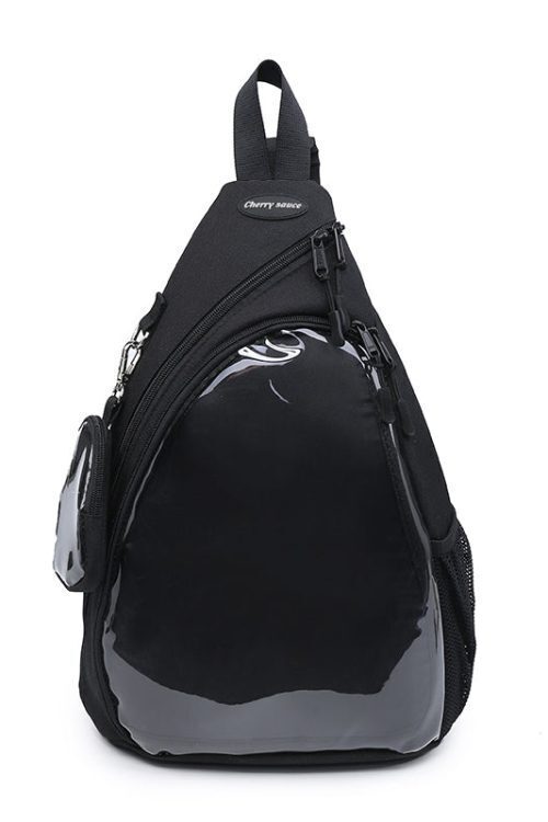 Convertible Ita Bag with Clear Window for Pin Display