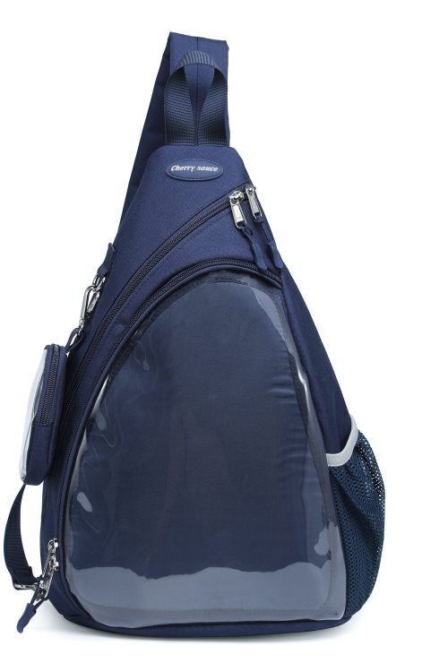 Convertible Ita Bag with Clear Window for Pin Display