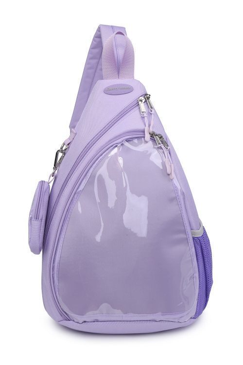 Convertible Ita Bag with Clear Window for Pin Display
