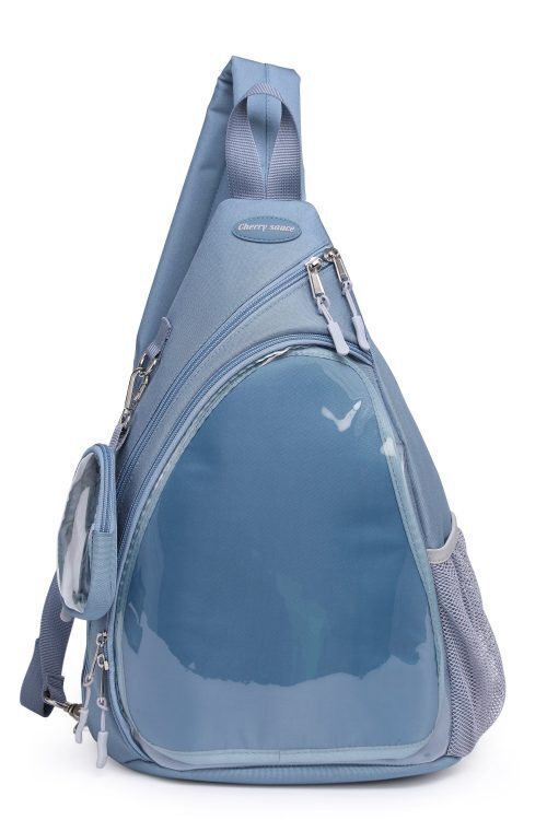 Convertible Ita Bag with Clear Window for Pin Display