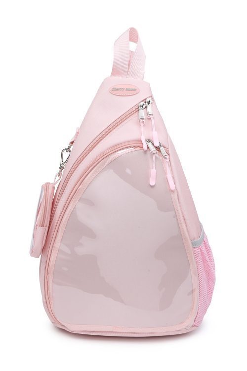 Convertible Ita Bag with Clear Window for Pin Display