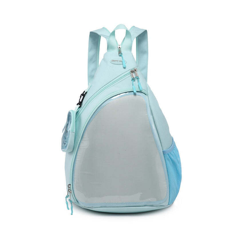 Convertible Ita Bag with Clear Window for Pin Display Convertible Ita Bag with Clear Window for Pin Display
