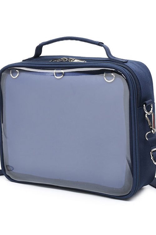 Convertible Ita Bag with Included Insert for Plushies and Pins