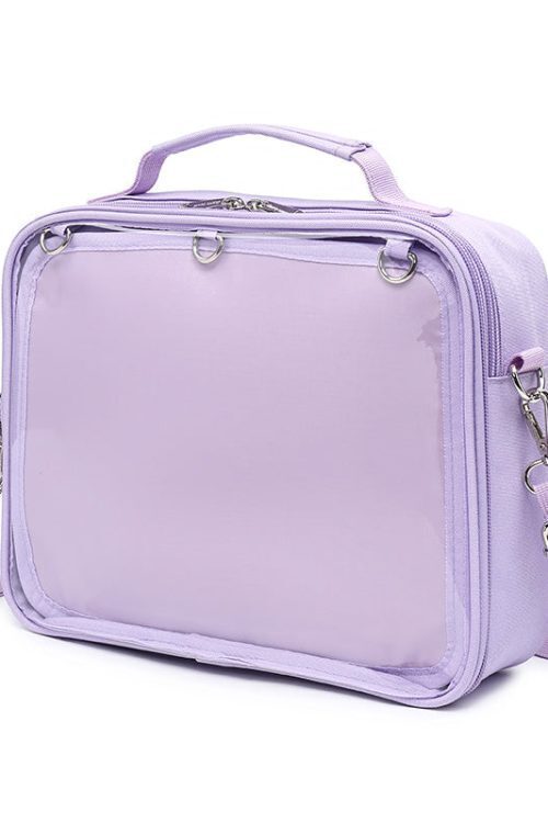 Convertible Ita Bag with Included Insert for Plushies and Pins