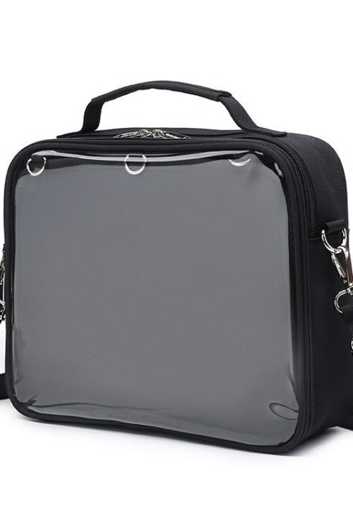 Convertible Ita Bag with Included Insert for Plushies and Pins