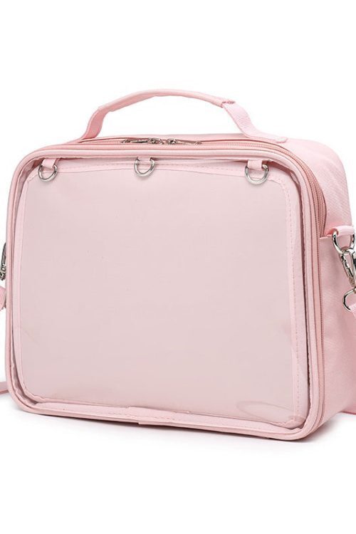 Convertible Ita Bag with Included Insert for Plushies and Pins