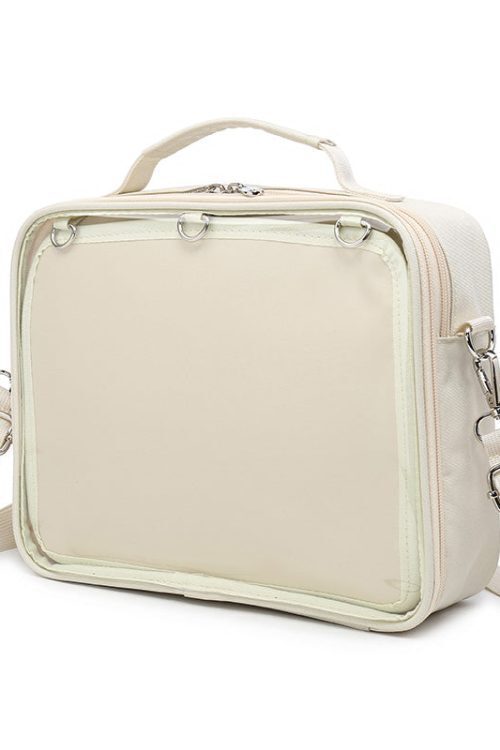 Convertible Ita Bag with Included Insert for Plushies and Pins