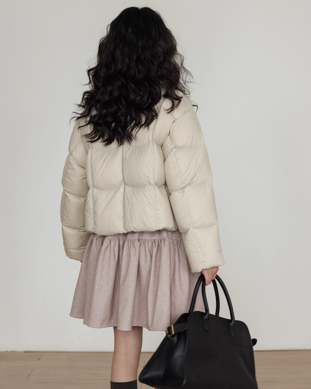 Crew Neck Short Puff Jacket Crew Neck Short Puff Jacket