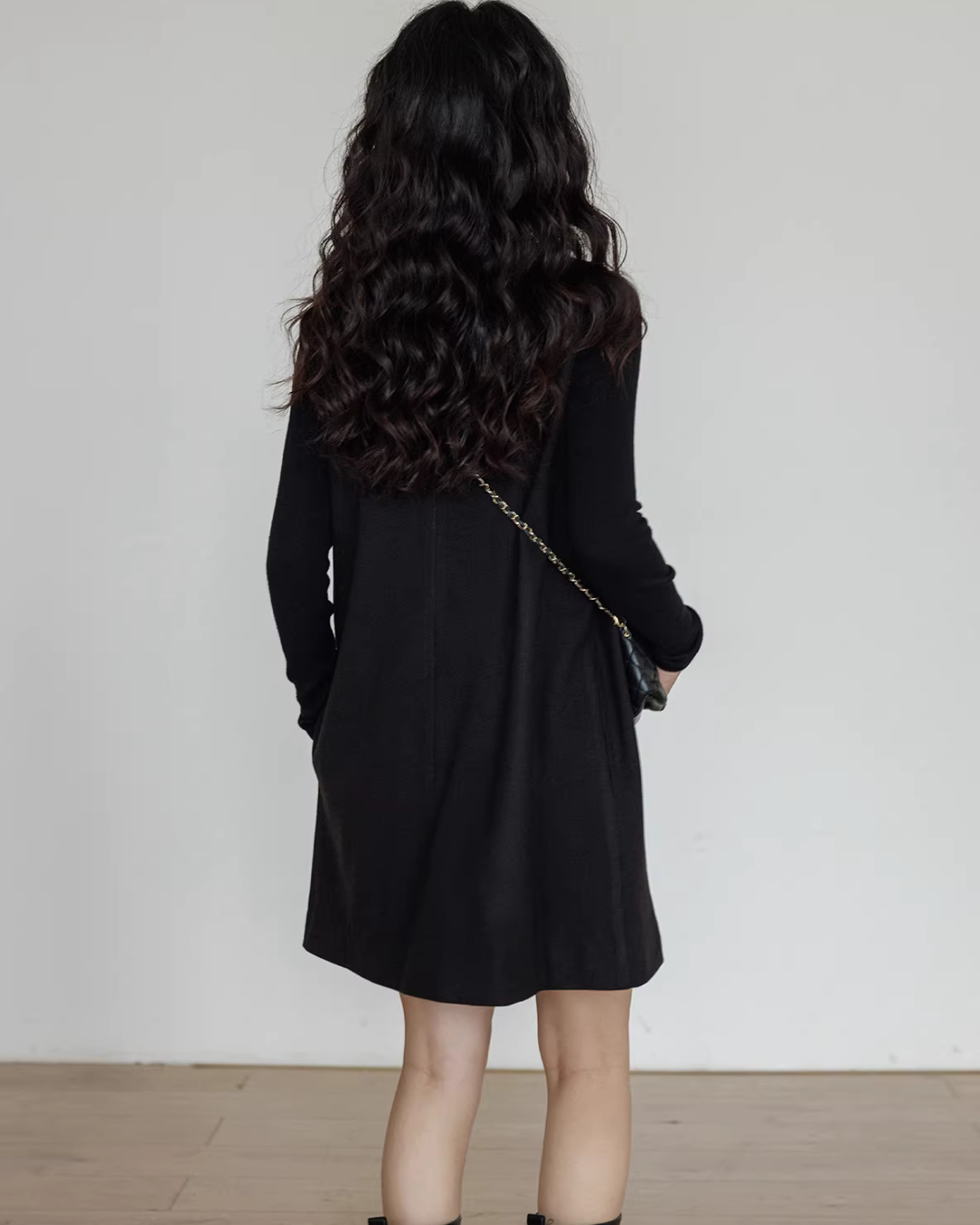 Crew Neck Vest Dress Crew Neck Vest Dress