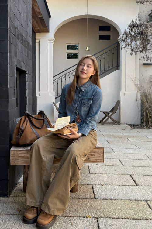 Cropped Denim Jacket