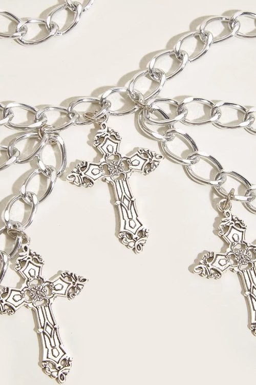 Cross Chain Waist Belt