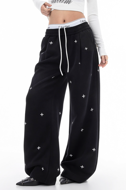 Cross Full Print Sweatpants