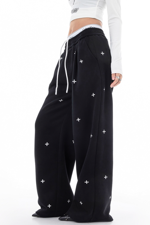 Cross Full Print Sweatpants